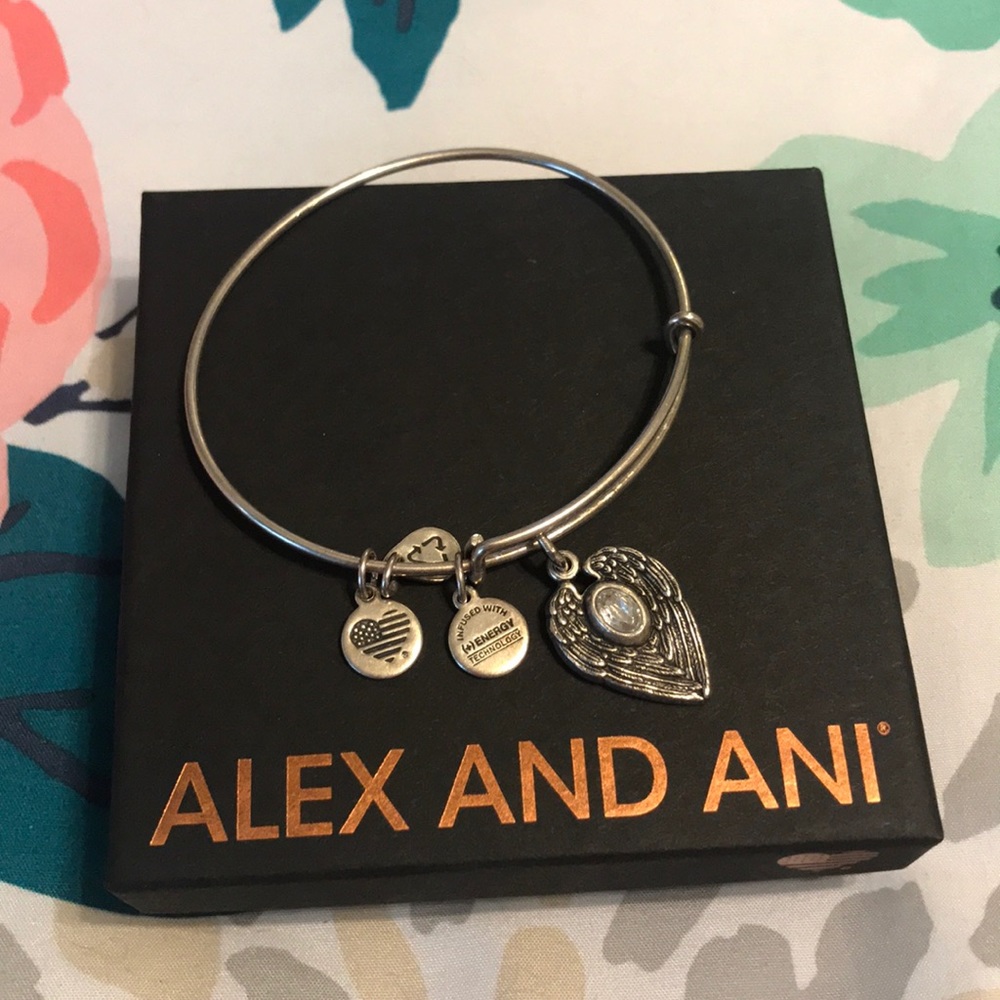 Alex and ani Guardian angel bracelet